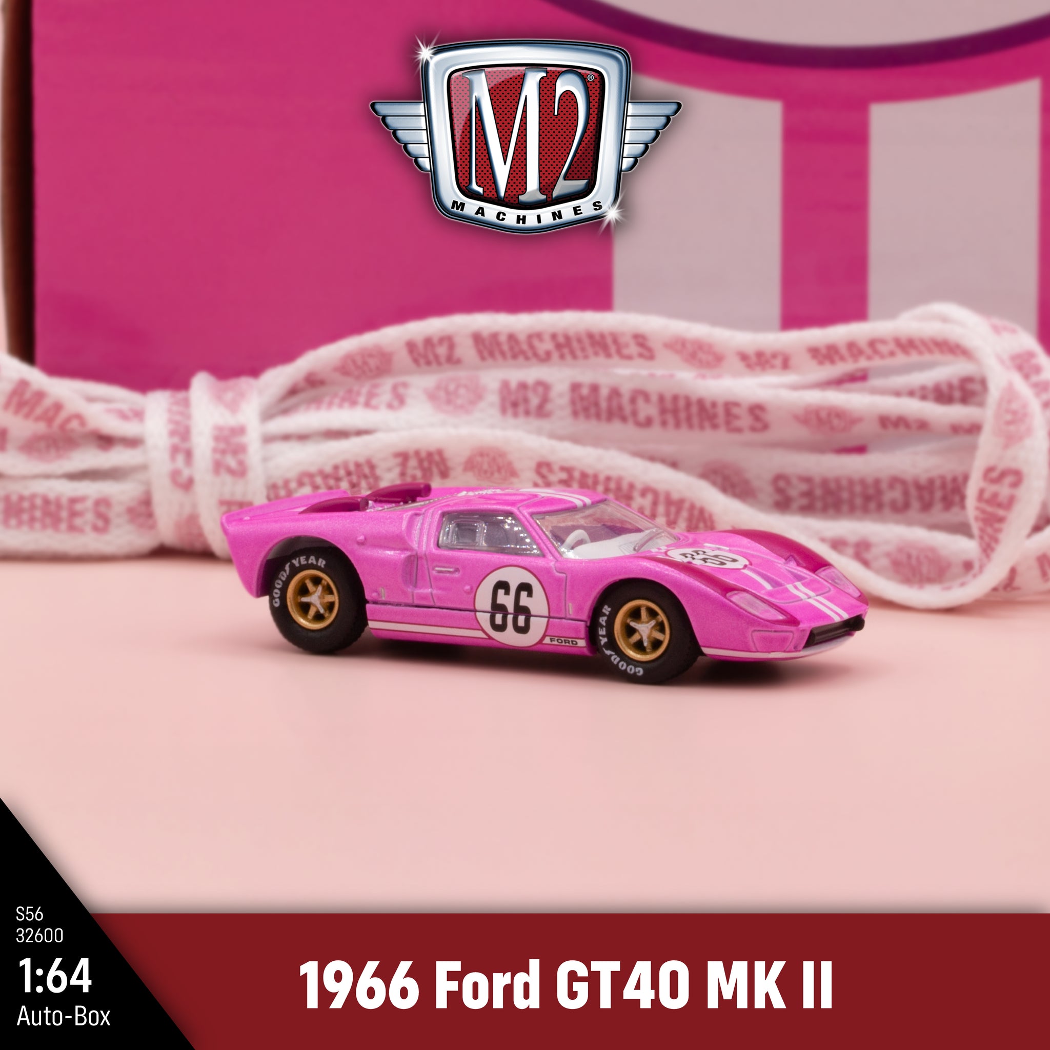 M2 オートクラブ 限定 #20 - 1966 フォード　GT40 MK II 20 Auto-Club Box – Fun Lines - Auto Club